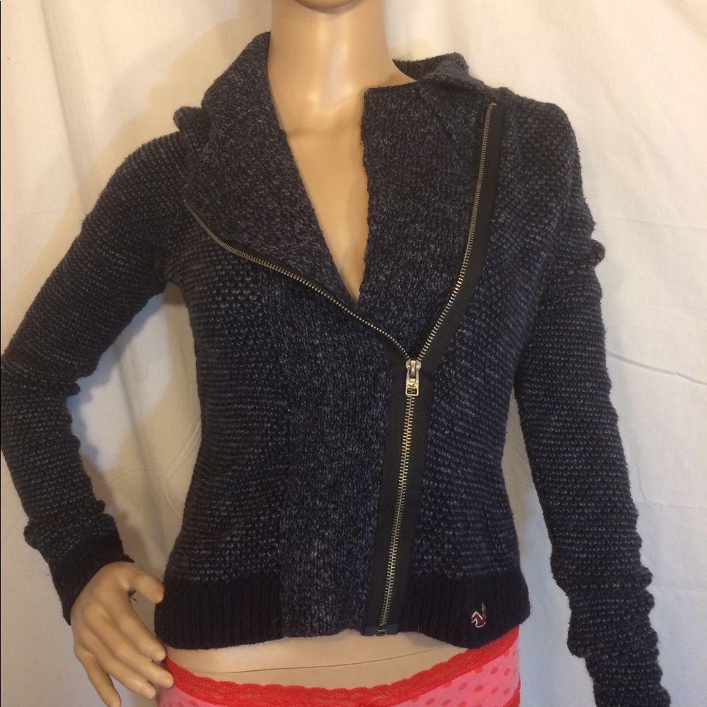 Hollister Asymmetrical Knit Cardigan, Size S